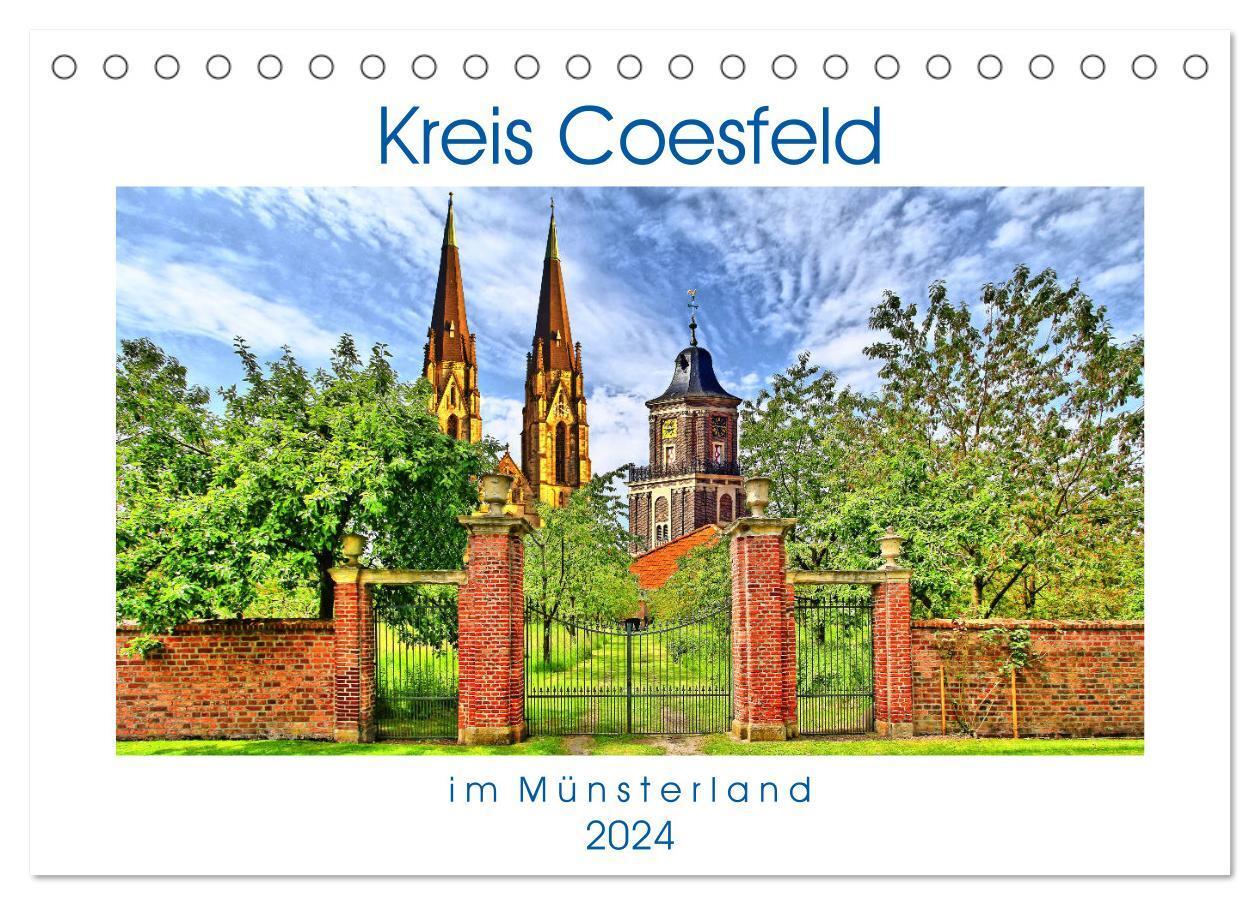 Cover: 9783383256837 | Kreis Coesfeld im Münsterland - Stadt Land Fluß (Tischkalender 2024...