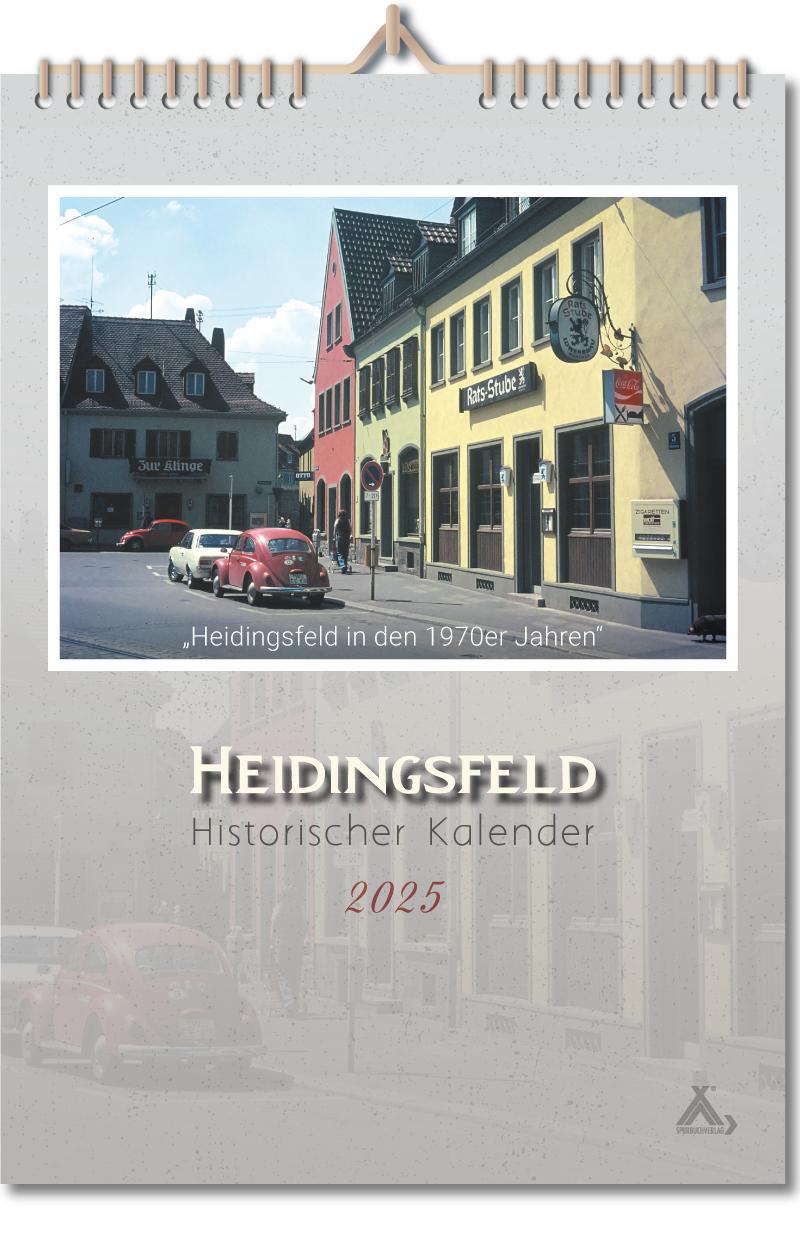 Cover: 9783887781057 | Historischer Kalender "Heidingsfeld 2025" | Kalender | 14 S. | Deutsch