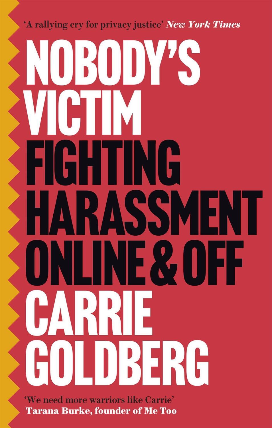 Cover: 9780349010526 | Nobody's Victim | Fighting Psychos, Stalkers, Pervs and Trolls | Buch