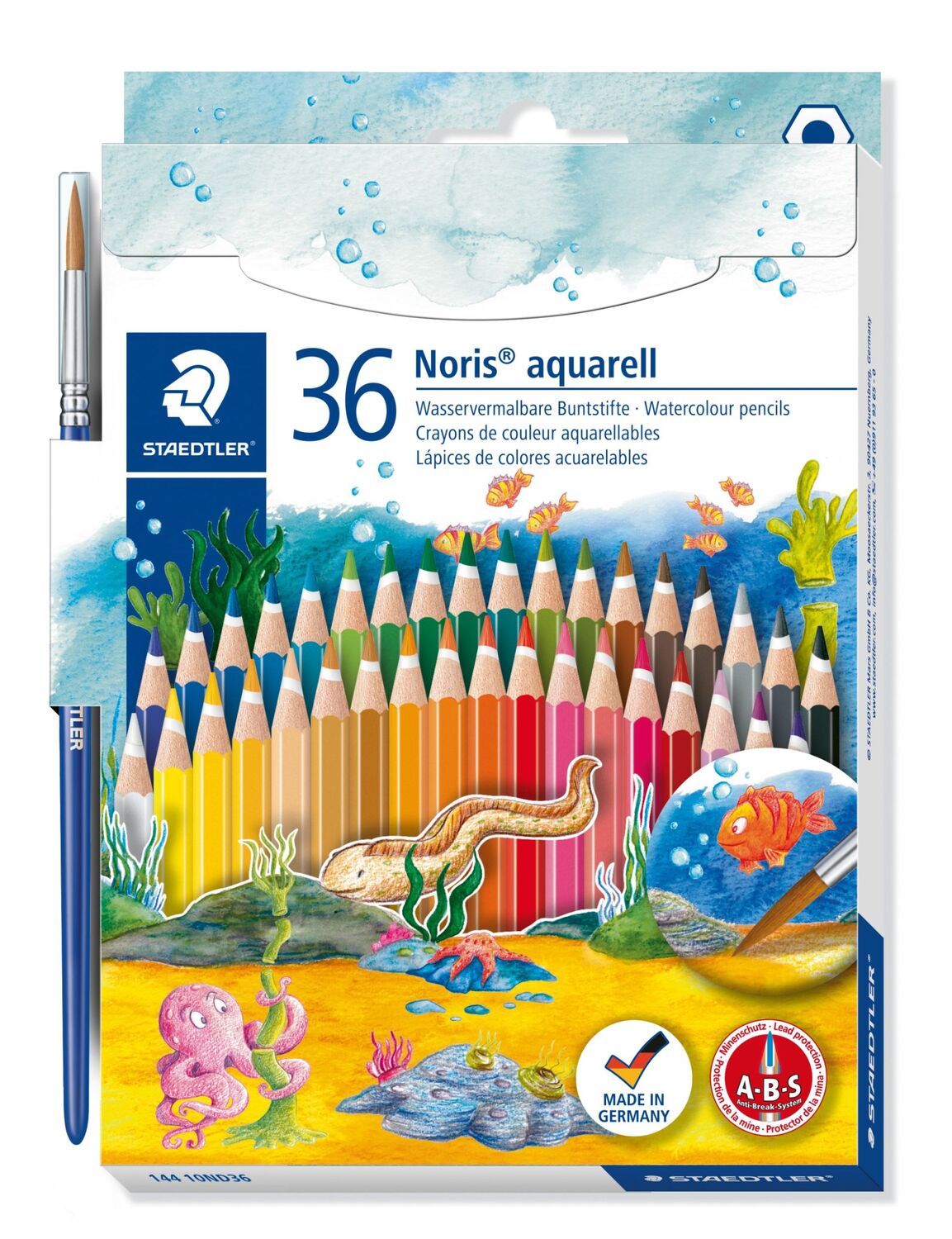 Cover: 4007817146101 | STAEDTLER Buntstifte Noris aquarell 36er Set | 144 10ND36 | 2020