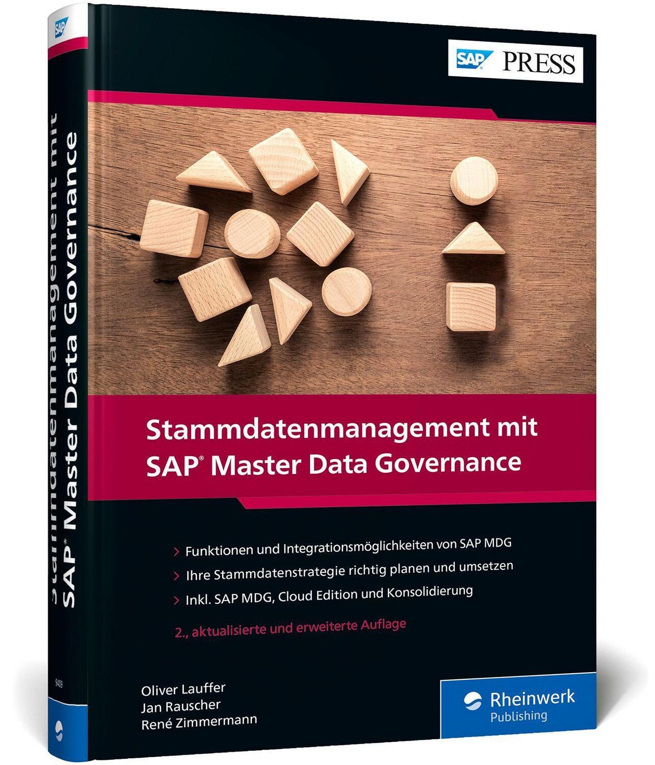 Cover: 9783836294096 | Stammdatenmanagement mit SAP Master Data Governance | Lauffer (u. a.)