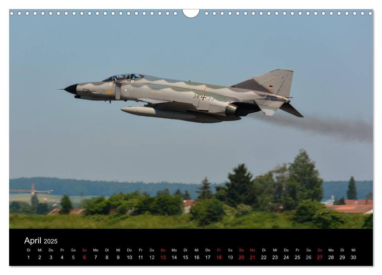 Bild: 9783435714179 | Phantoms bei der Luftwaffe (Wandkalender 2025 DIN A3 quer),...