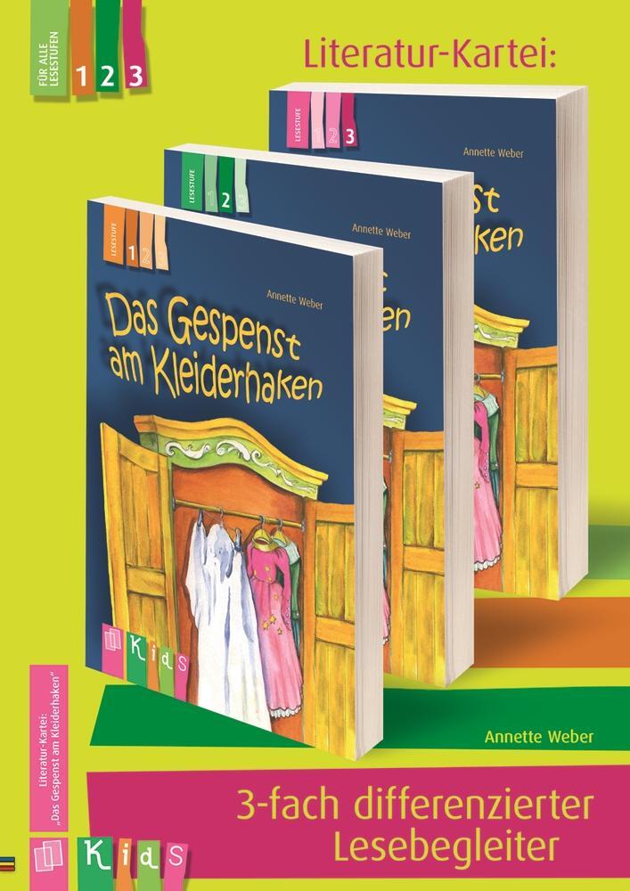 Cover: 9783834624871 | KidS - Literatur-Kartei: "Das Gespenst am Kleiderhaken" 3-fach...