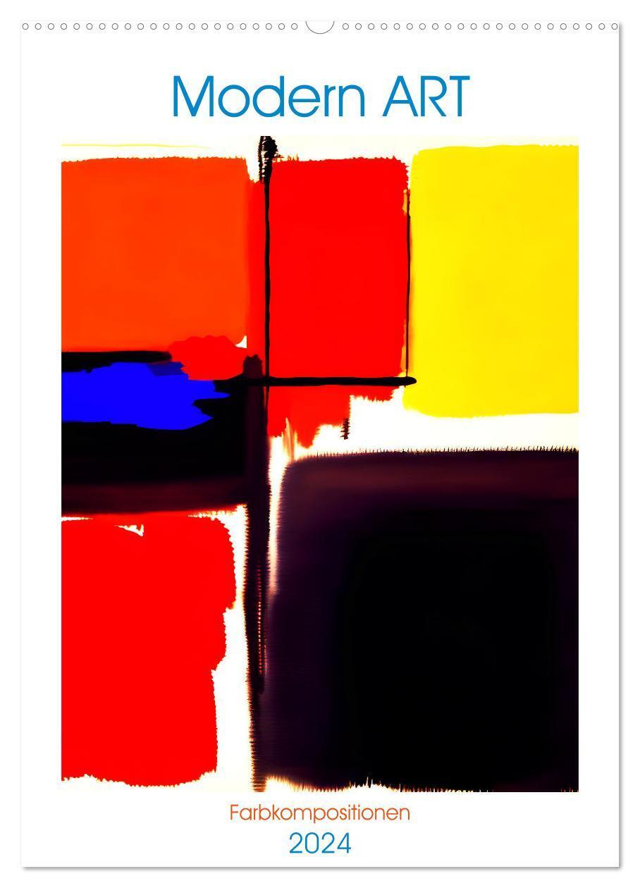 Cover: 9783383730184 | Modern ART Farbkompositionen (Wandkalender 2024 DIN A2 hoch),...