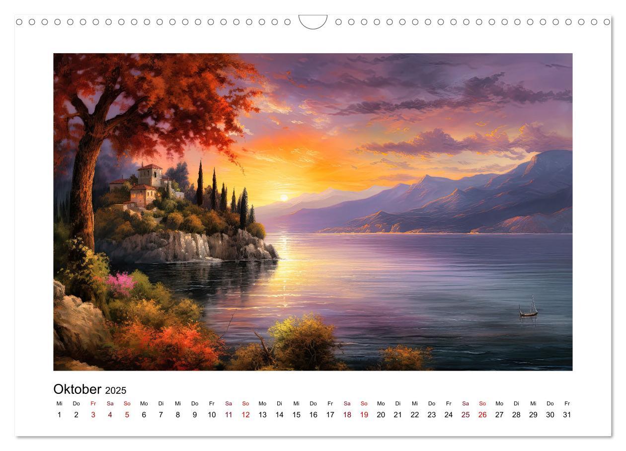 Bild: 9783383864582 | Lieblingssee (Wandkalender 2025 DIN A3 quer), CALVENDO Monatskalender