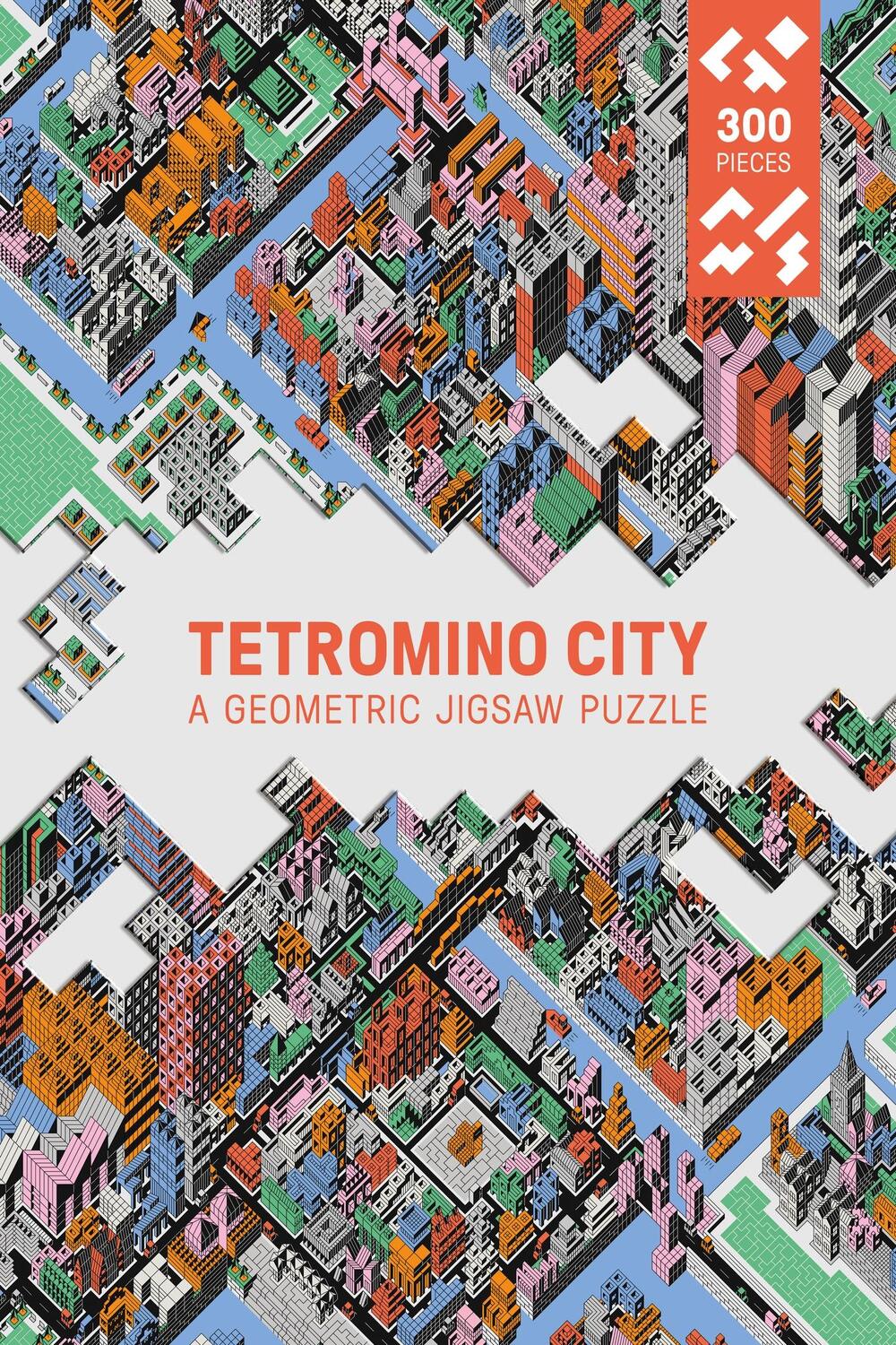 Cover: 9781913947569 | Tetromino City 300 Piece Gemoetric Jigsaw Puzzle: A Geometric...