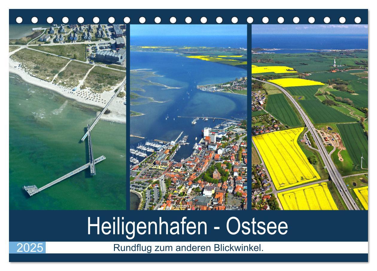 Cover: 9783435053681 | Heiligenhafen - Ostsee (Tischkalender 2025 DIN A5 quer), CALVENDO...