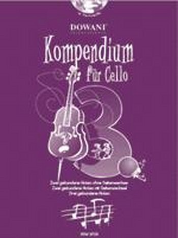 Cover: 9783905477047 | Kompendium für Cello Band 3 (+CD) für 2 Celli (Schüler und Lehrer)
