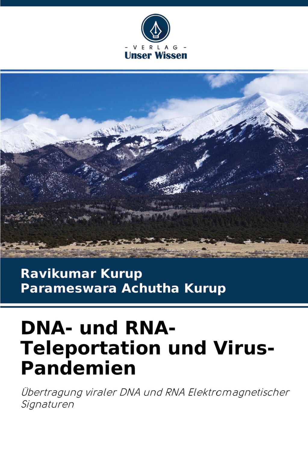 Cover: 9786202850056 | DNA- und RNA-Teleportation und Virus-Pandemien | Kurup (u. a.) | Buch