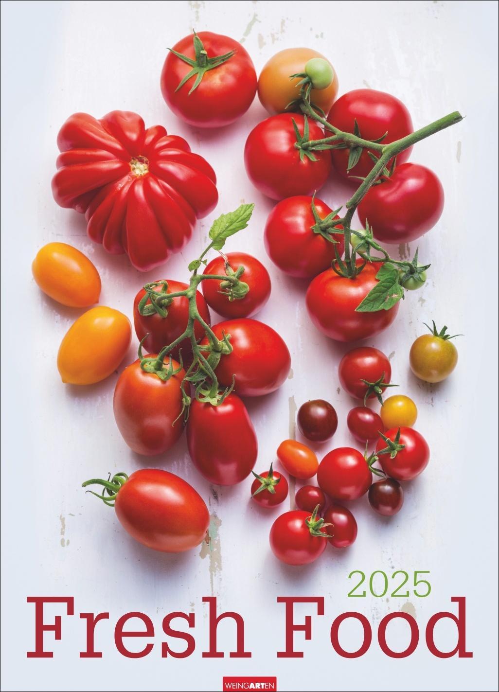 Cover: 9783839900697 | Fresh Food Kalender 2025 | Kalender | Spiralbindung | 14 S. | Deutsch