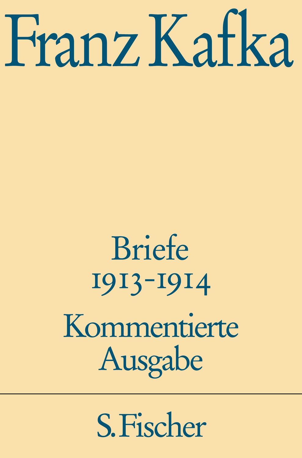 Cover: 9783100381644 | Briefe 1913-1914 | Franz Kafka | Buch | Lesebändchen | 648 S. | 2001