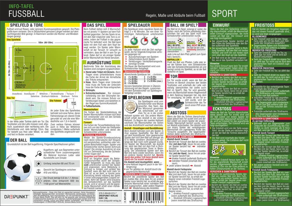 Cover: 9783864480157 | Fußball | Regeln, Abläufe und Maße | Michael Schulze | Buch | Deutsch