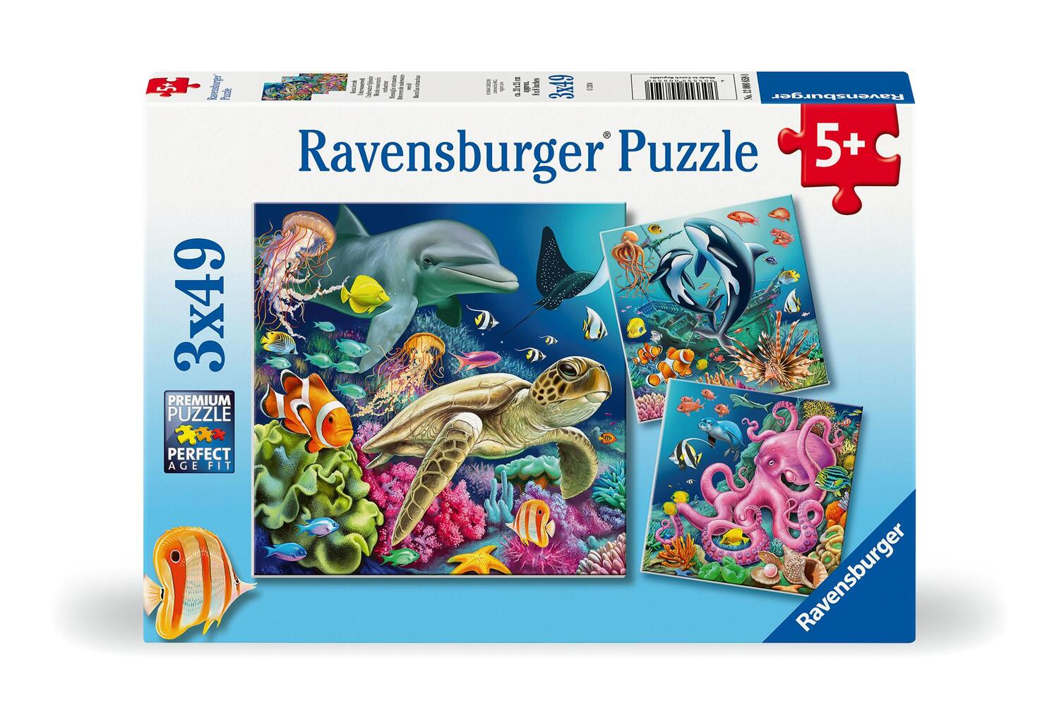 Cover: 4005555008590 | Ravensburger Kinderpuzzle - 12000859 Bezaubernde Unterwasserwelt -...