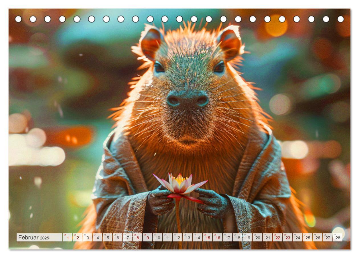 Bild: 9783457163993 | Capybaras im Alltag - Ein Jahr voller Abenteuer (Tischkalender 2025...