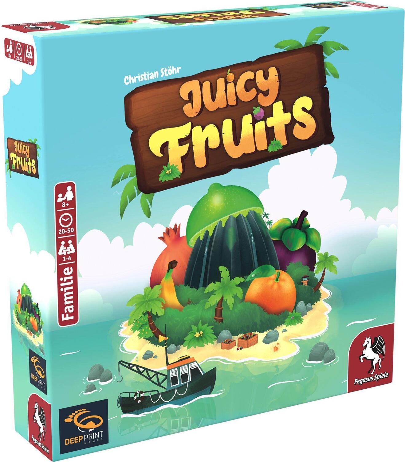 Bild: 4250231728617 | Juicy Fruits (Deep Print Games) | Spiel | Deutsch | 2021 | Pegasus