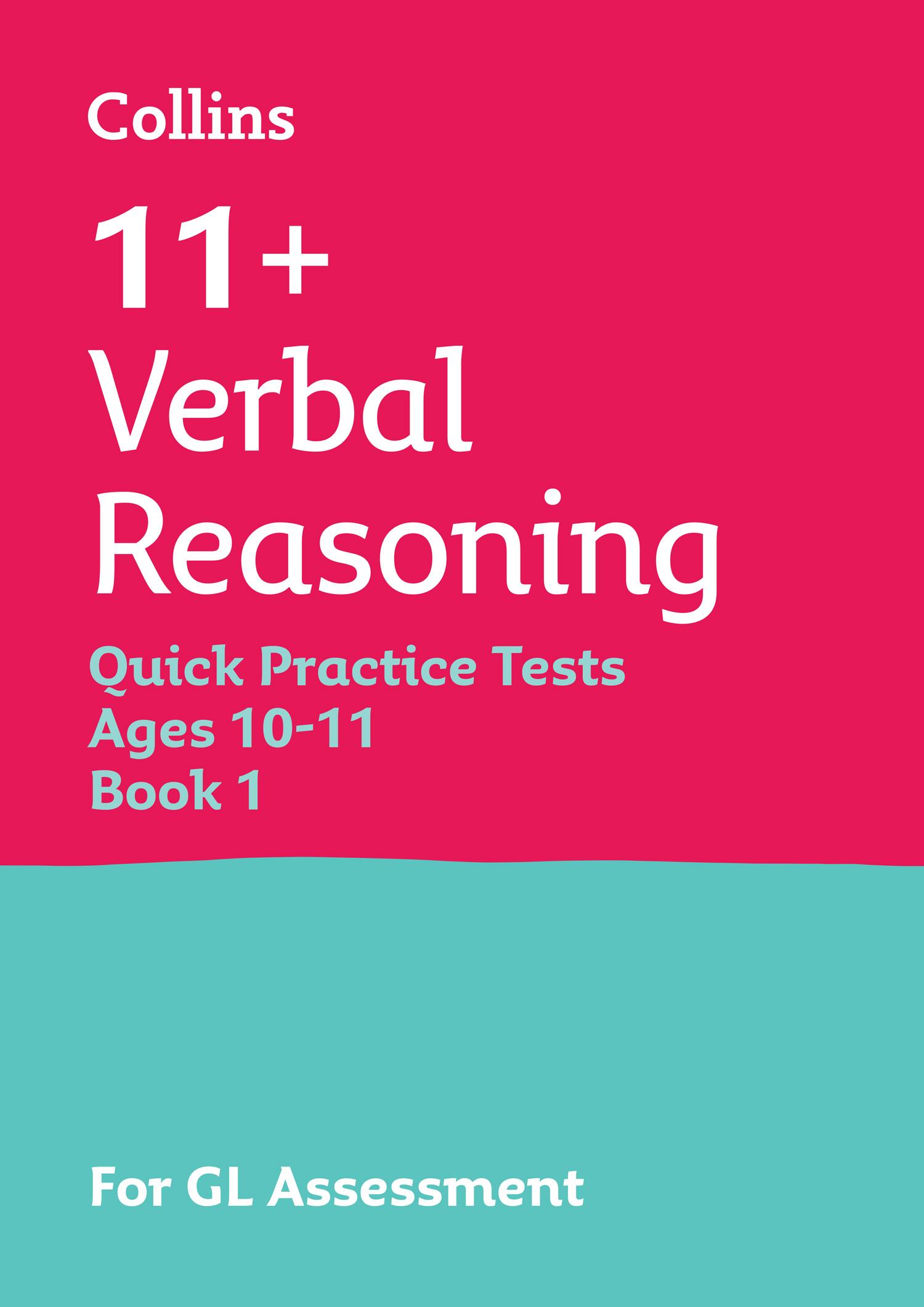 Cover: 9781844199167 | Letts 11+ Success - 11+ Verbal Reasoning Quick Practice Tests Age...