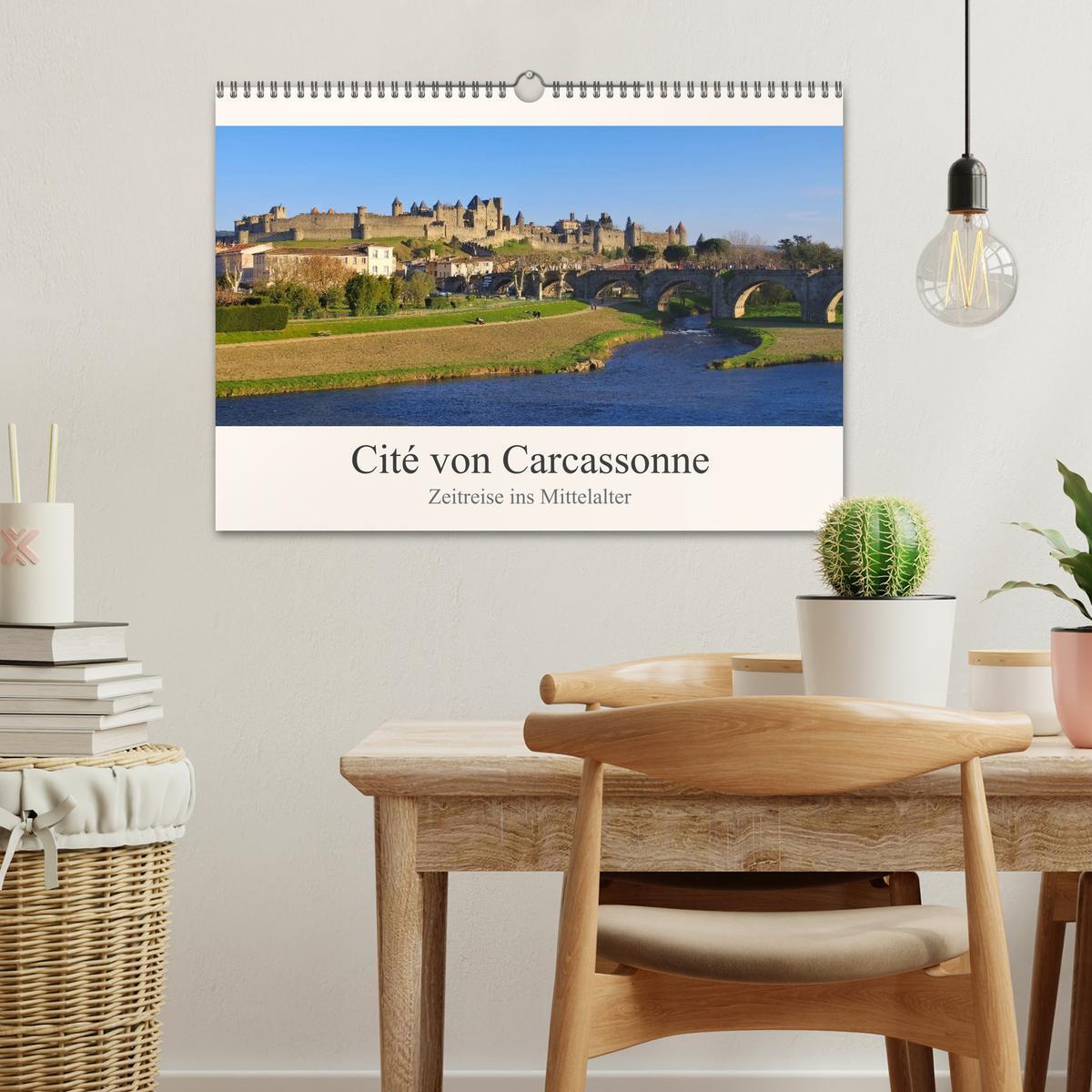 Bild: 9783435455676 | Cite von Carcassonne - Zeitreise ins Mittelalter (Wandkalender 2025...