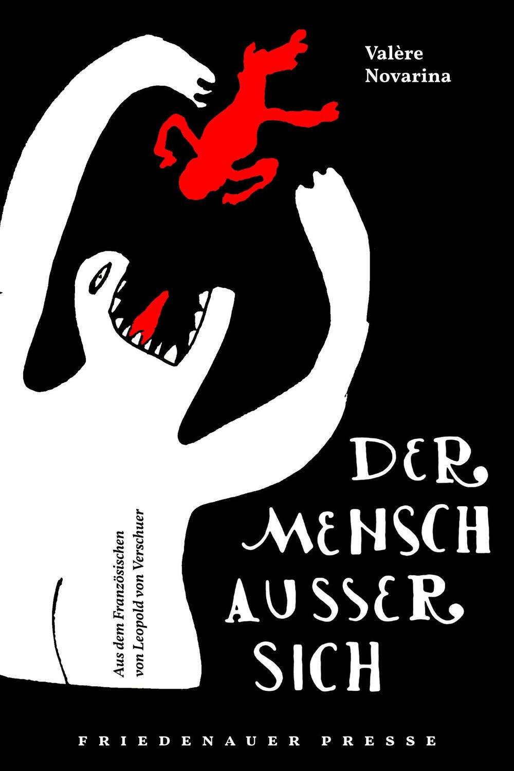 Cover: 9783751806343 | Der Mensch außer sich | Valère Novarina | Taschenbuch | Deutsch | 2022