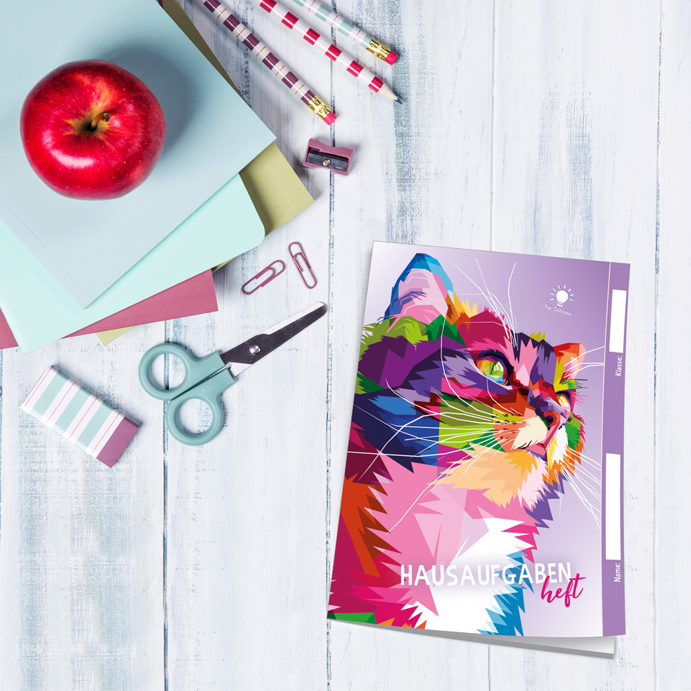 Bild: 4251901504685 | Trötsch Hausaufgabenheft für Schlaue Color Cat | Co.KG | Kalender