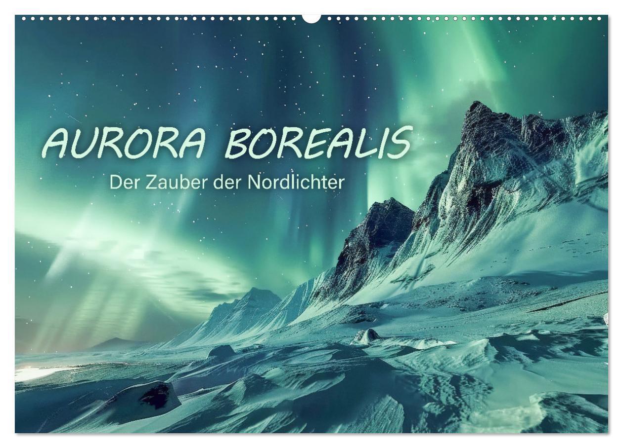 Cover: 9783383813702 | Aurora Borealis - Der Zauber der Nordlichter (Wandkalender 2025 DIN...