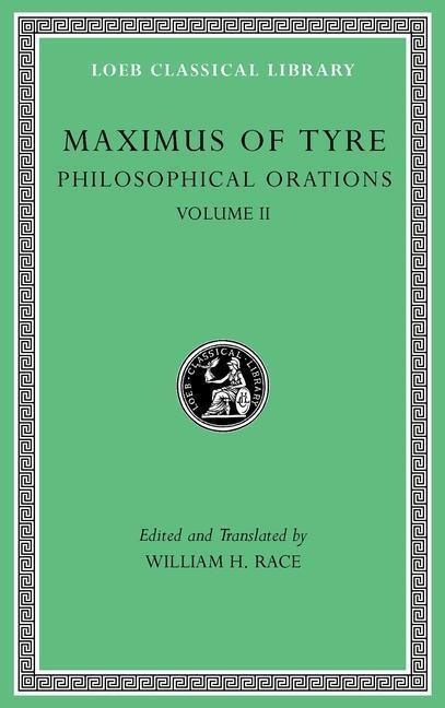 Cover: 9780674997578 | Philosophical Orations, Volume II | Maximus of Tyre | Buch | Englisch