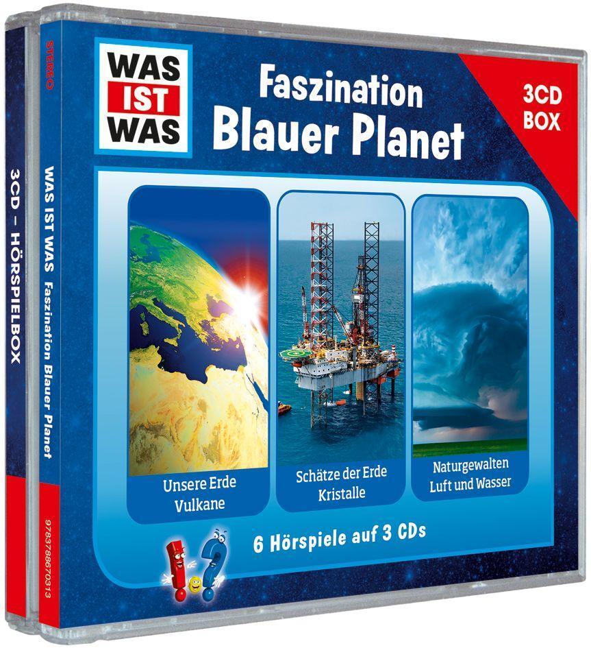 Cover: 9783788670313 | WAS IST WAS 3-CD Hörspielbox. Faszination Blauer Planet | Audio-CD