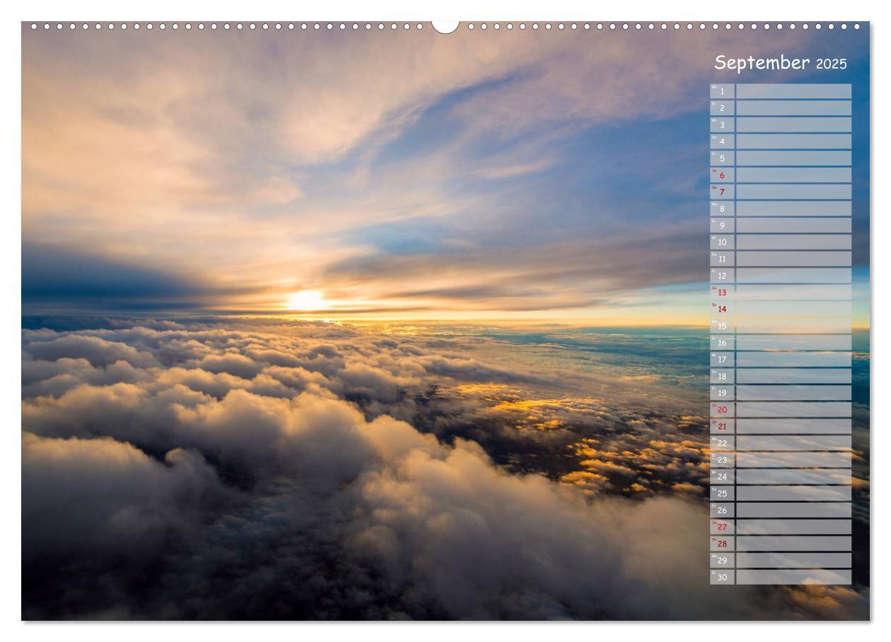 Bild: 9783435373079 | Colours of Flight - Stimmungen über den Wolken (Wandkalender 2025...