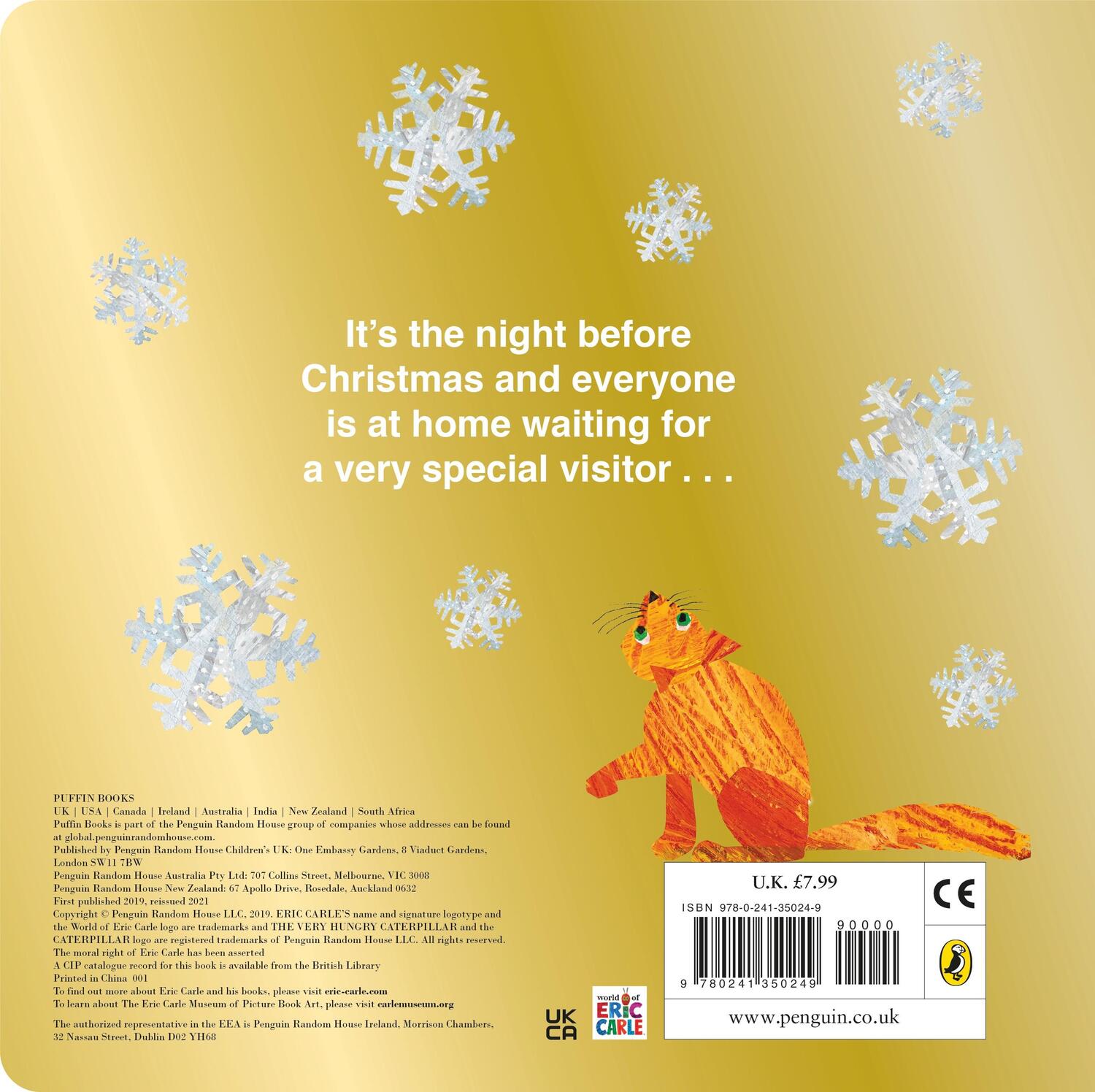 Rückseite: 9780241350249 | The Very Hungry Caterpillar's Christmas Eve | Eric Carle | Buch | 2019