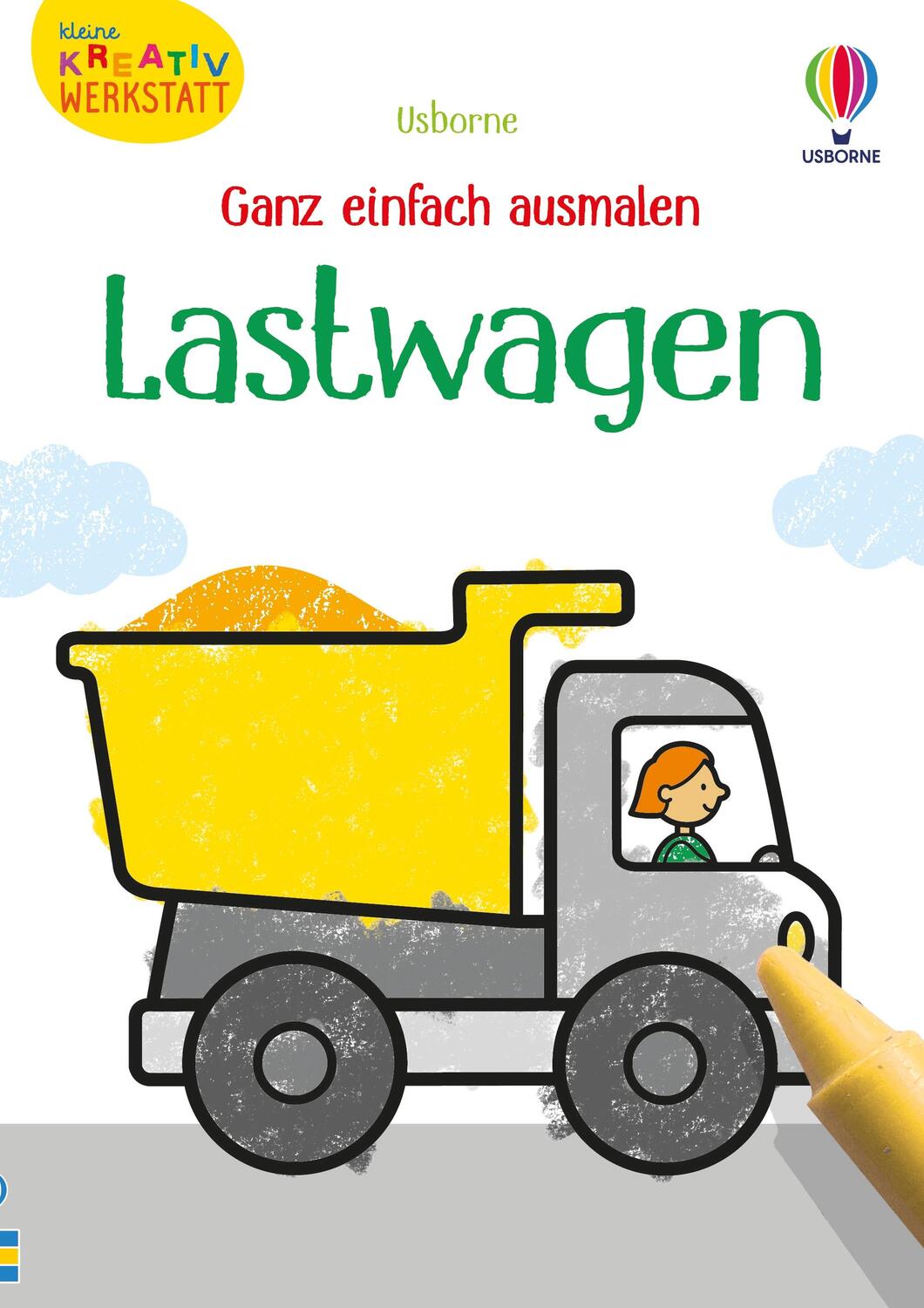Cover: 9781035700233 | Kleine Kreativ-Werkstatt - Ganz einfach ausmalen: Lastwagen | Nolan