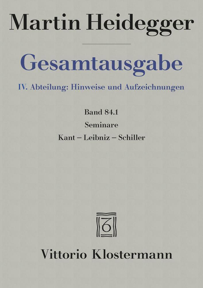 Cover: 9783465034216 | Seminare | Martin Heidegger | Taschenbuch | Deutsch | 2022