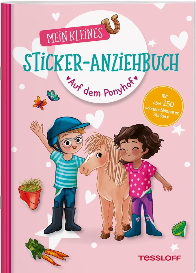 Cover: 9783788645472 | Mein kleines Sticker-Anziehbuch. Auf dem Ponyhof | Julia Reindl | 2023