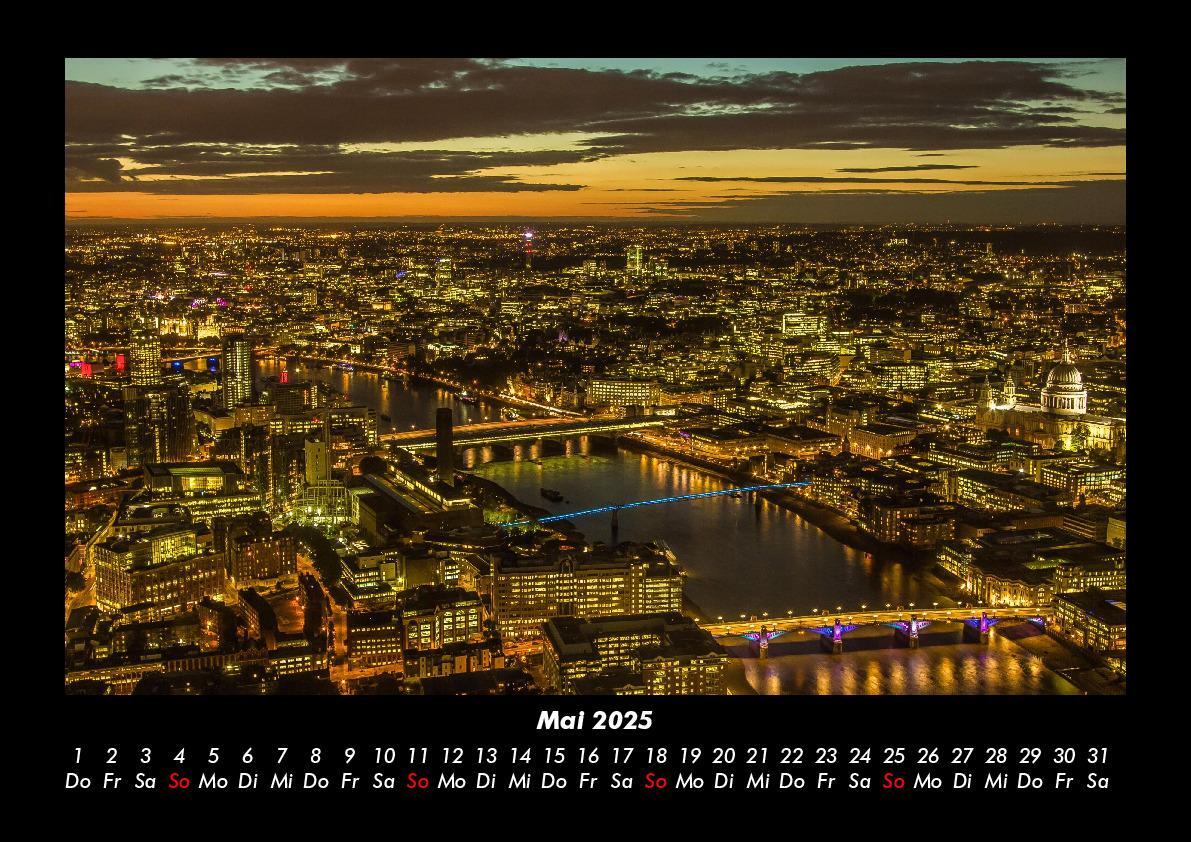 Bild: 9783755978572 | London 2025 Fotokalender DIN A3 | Tobias Becker | Kalender | Kalender