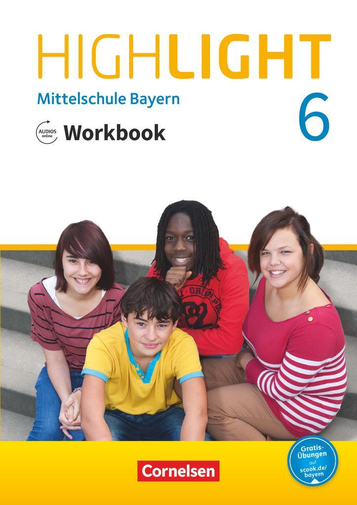 Cover: 9783060333851 | Highlight 6. Jahrgangsstufe - Mittelschule Bayern - Workbook mit...