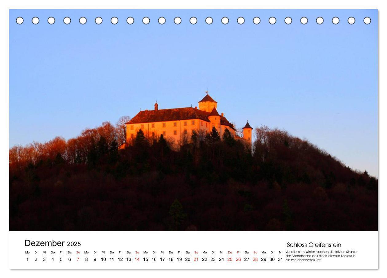 Bild: 9783435518203 | Deutschlands Burgen - Von der Burg zum Schloss (Tischkalender 2025...