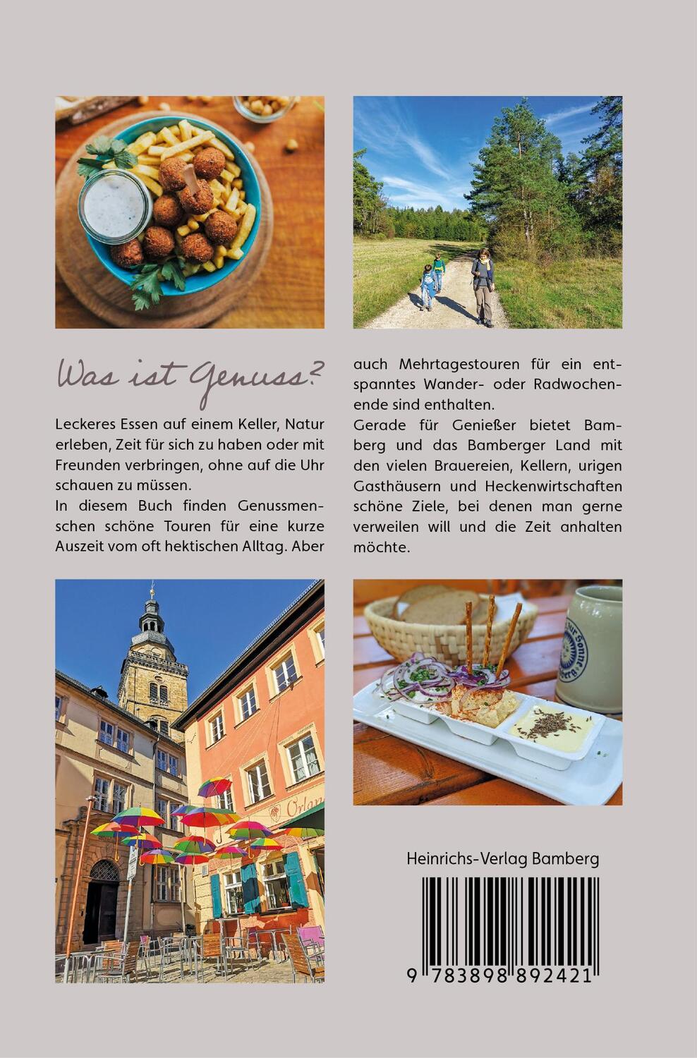 Rückseite: 9783898892421 | Genusstouren Bamberg und Bamberger Land | Bernd Deschauer | Buch