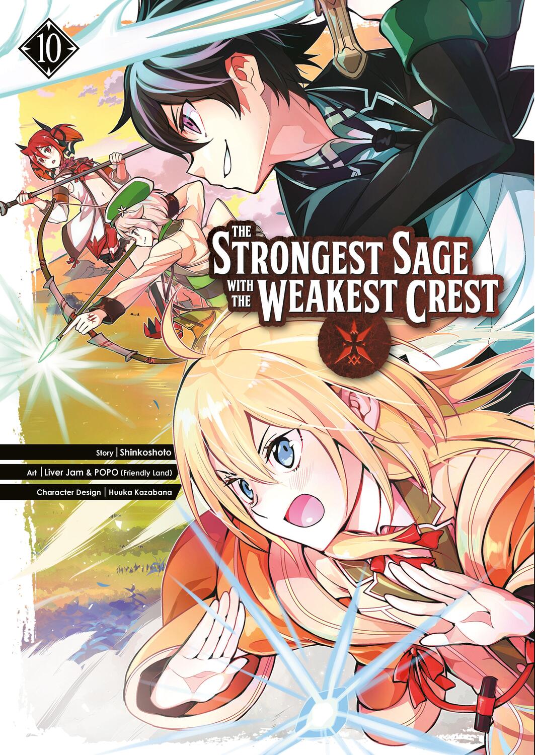 Cover: 9781646090969 | The Strongest Sage with the Weakest Crest 10 | Shinkoshoto | Buch