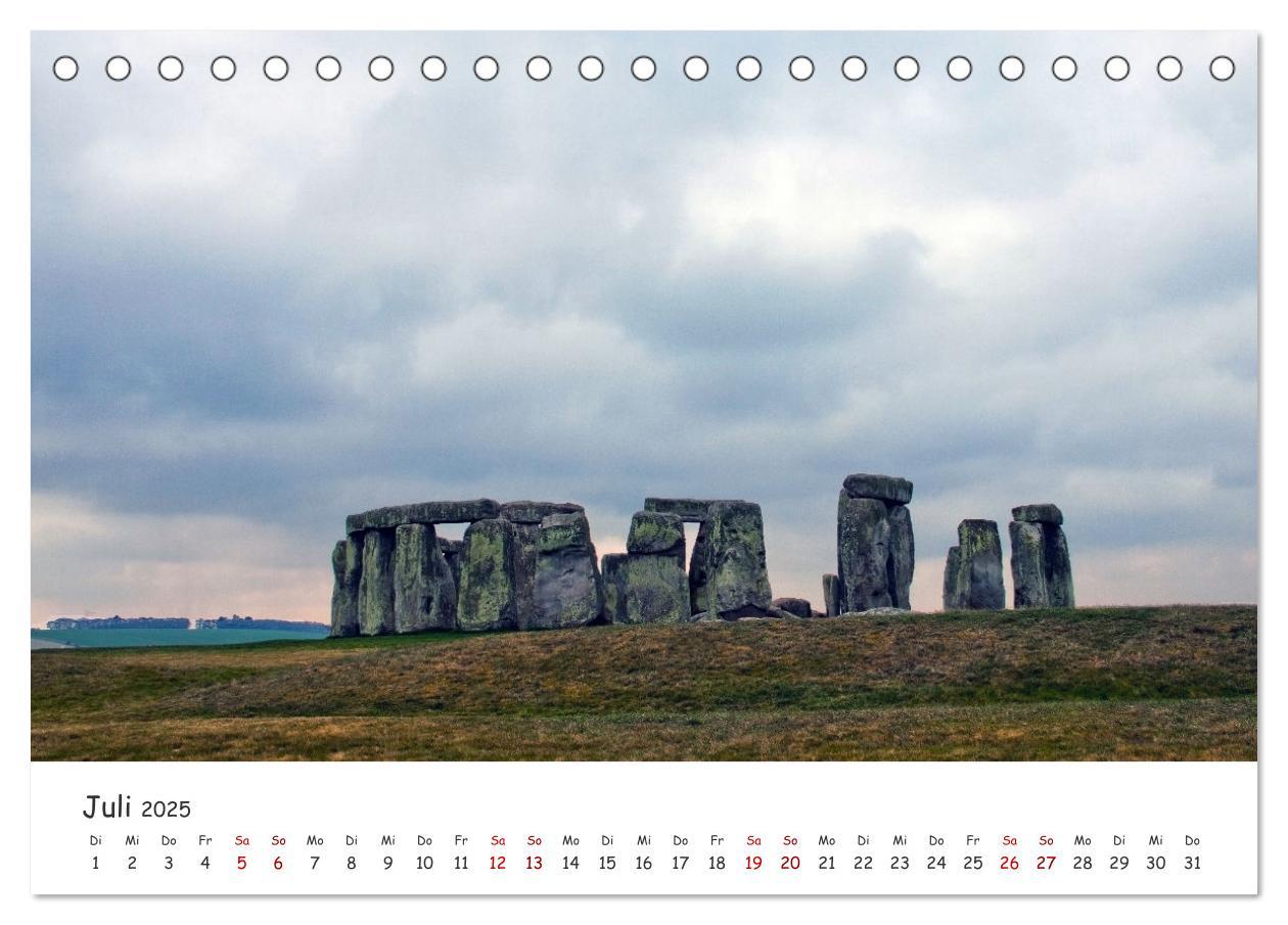 Bild: 9783435052059 | Magische Orte - Steinkreise, Dolmen, Megalithen (Tischkalender 2025...