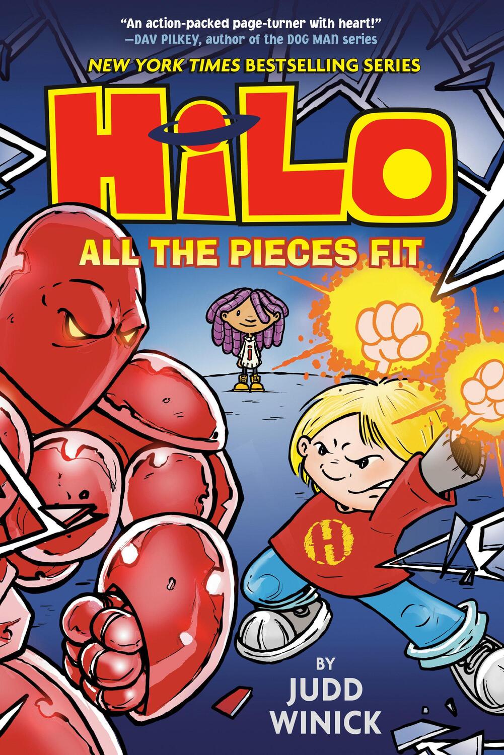 Cover: 9780525644064 | Hilo Book 6: All the Pieces Fit | (A Graphic Novel) | Judd Winick