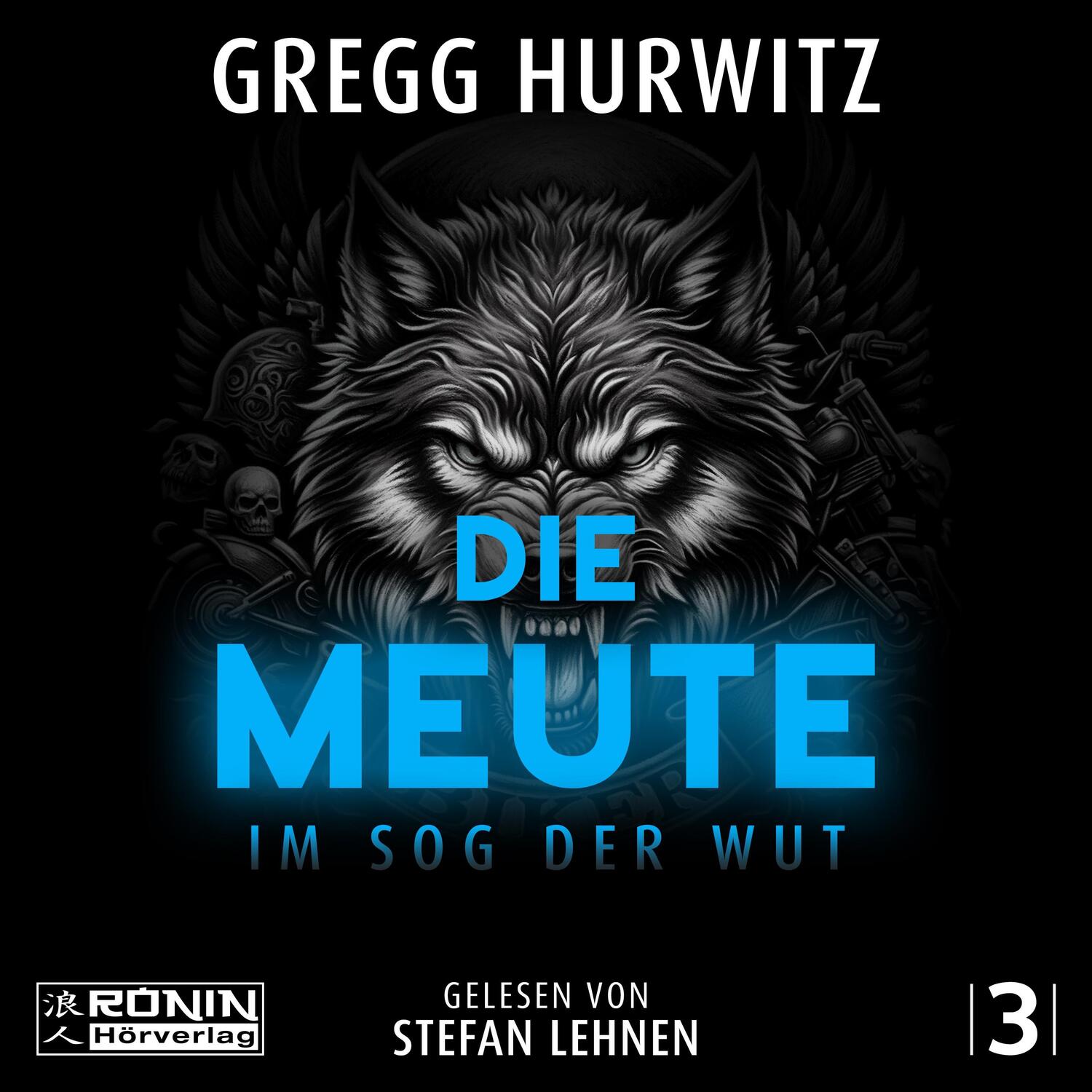 Cover: 9783961544523 | Die Meute | Im Sog der Wut | Gregg Hurwitz | MP3 | Tim Rackley | 2023