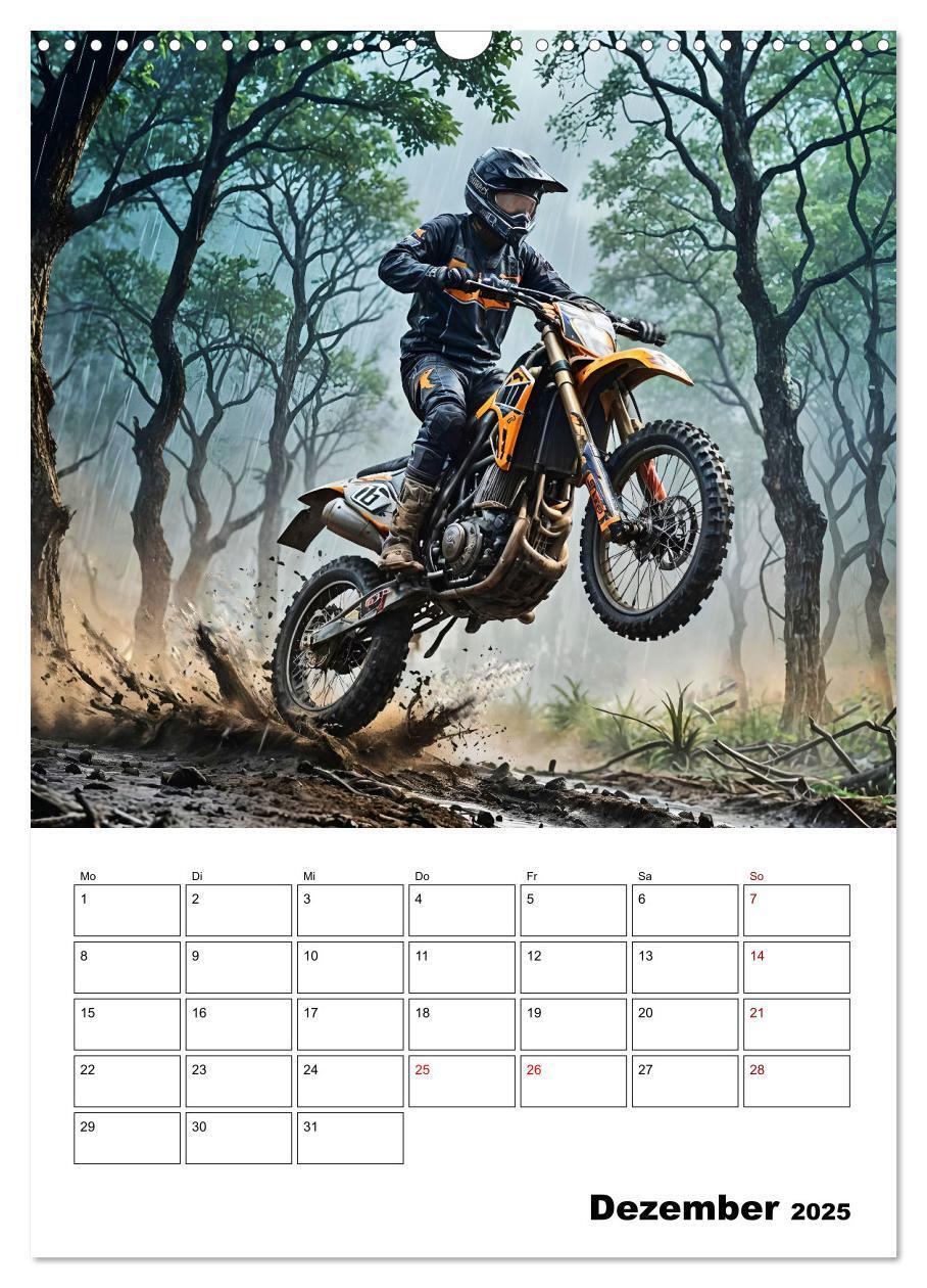 Bild: 9783457196748 | Vollgas und Adrenalin - Motocross-Action pur! (Wandkalender 2025...