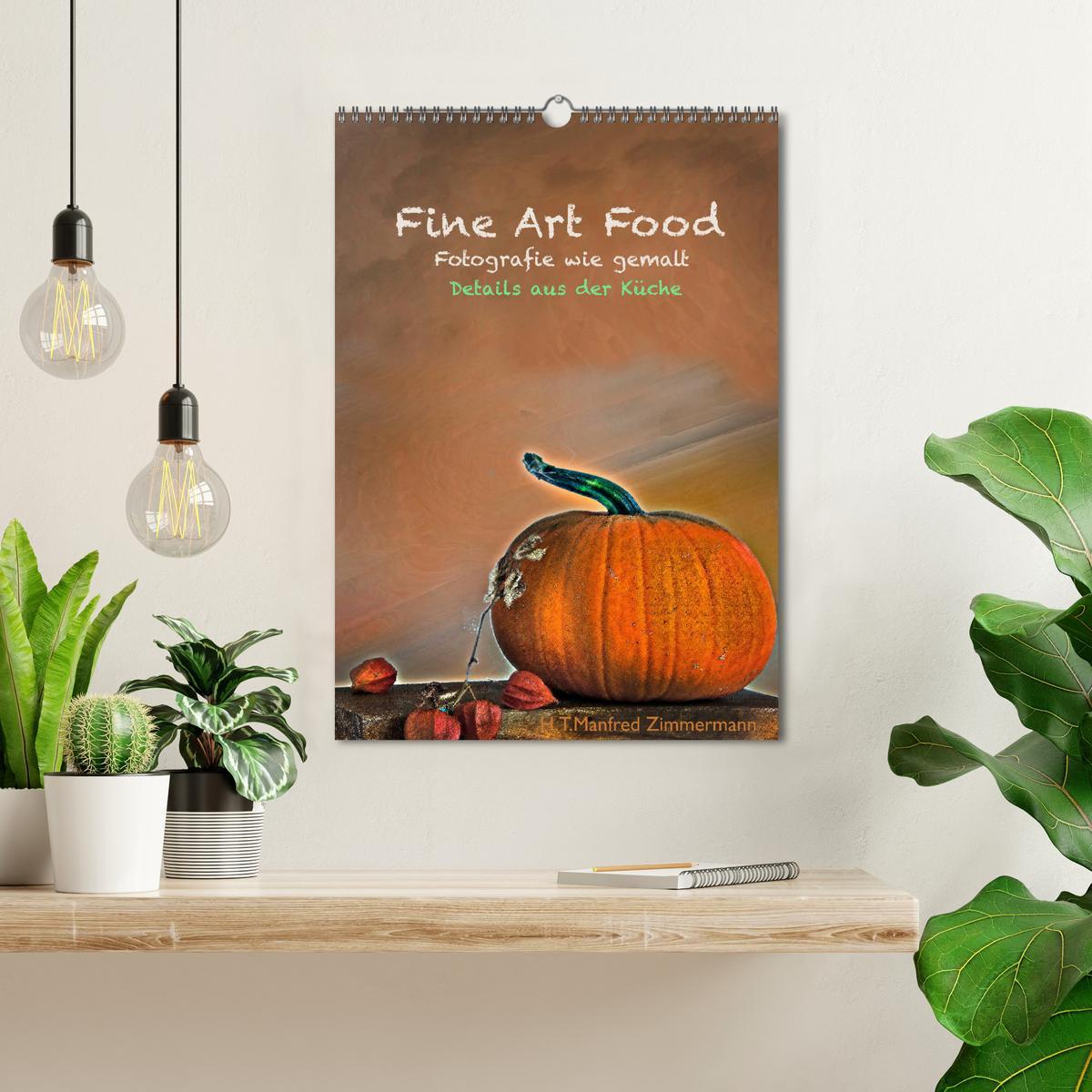 Bild: 9783435945436 | Fine Art Food (Wandkalender 2025 DIN A3 hoch), CALVENDO Monatskalender