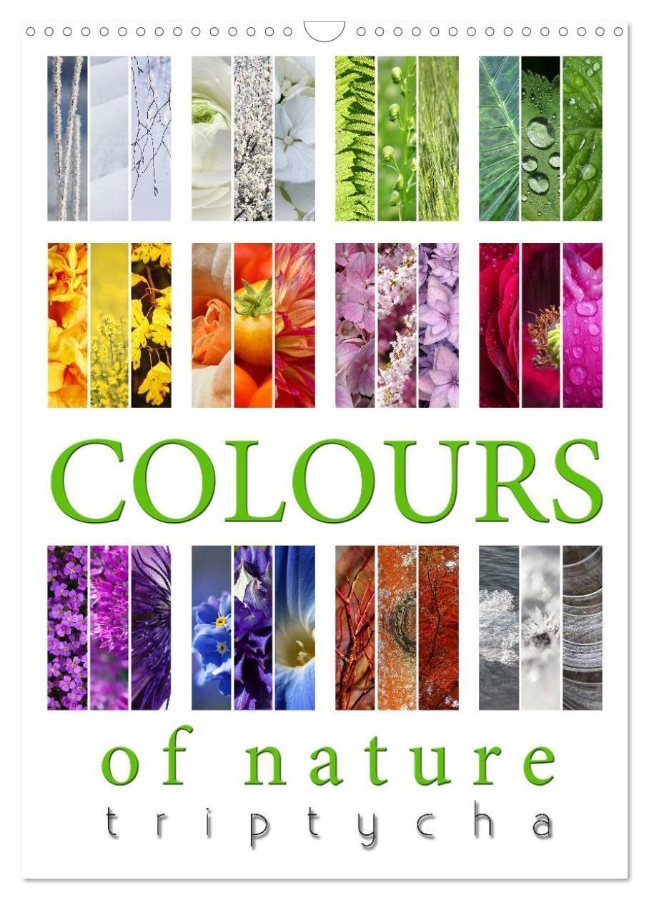 Cover: 9781325897902 | Colours of Nature - Triptycha (Wall Calendar 2024 DIN A3 portrait),...