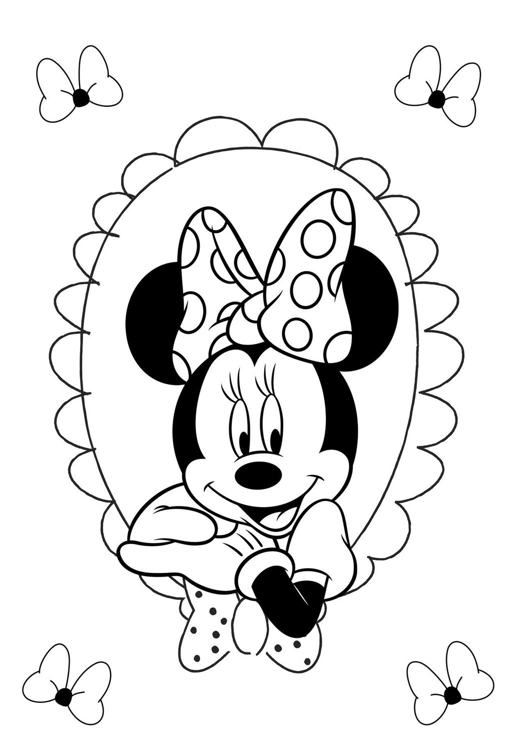 Bild: 9783833241574 | Disney Minnie: Stickern und Malen mit Minnie | über 300 Sticker!