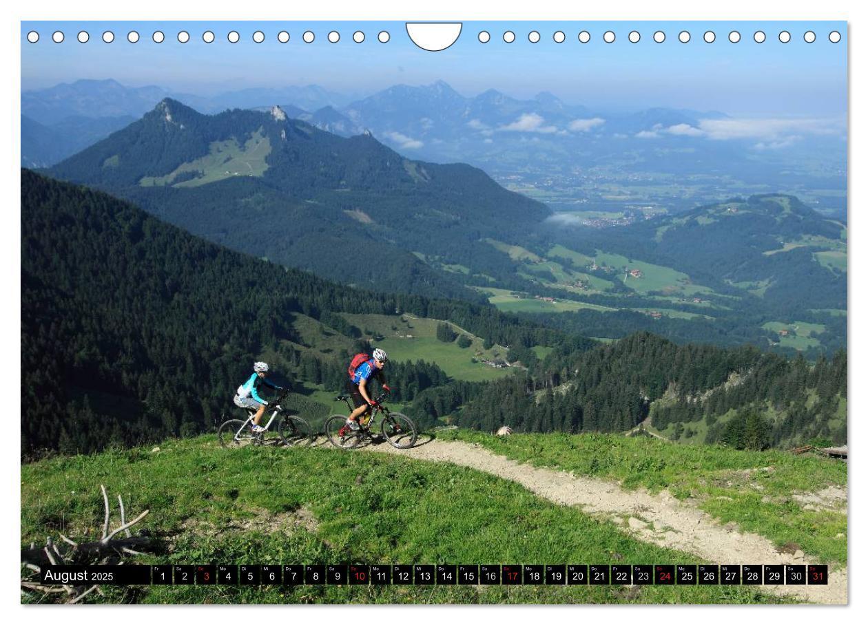 Bild: 9783435834044 | Mountainbike Spirit 2025 (Wandkalender 2025 DIN A4 quer), CALVENDO...