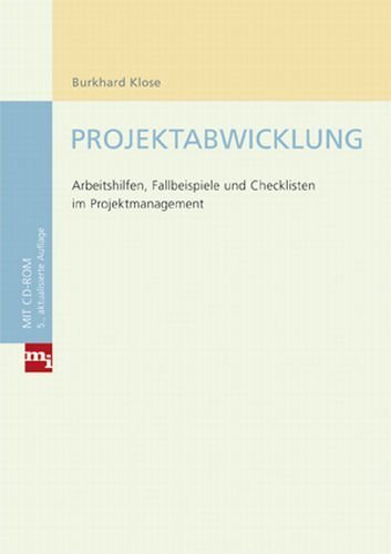 Cover: 9783636031648 | Projektabwicklung | Burkhard Klose | Buch | 240 S. | Deutsch | 2008