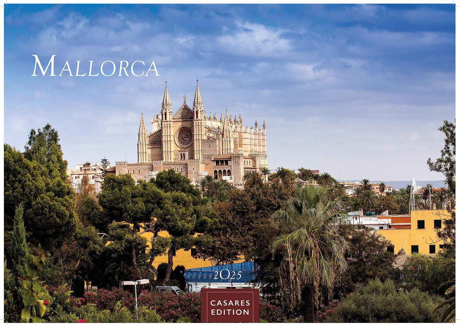 Cover: 9781835240342 | Mallorca 2025 L 35x50cm | Kalender | 14 S. | Deutsch | 2025