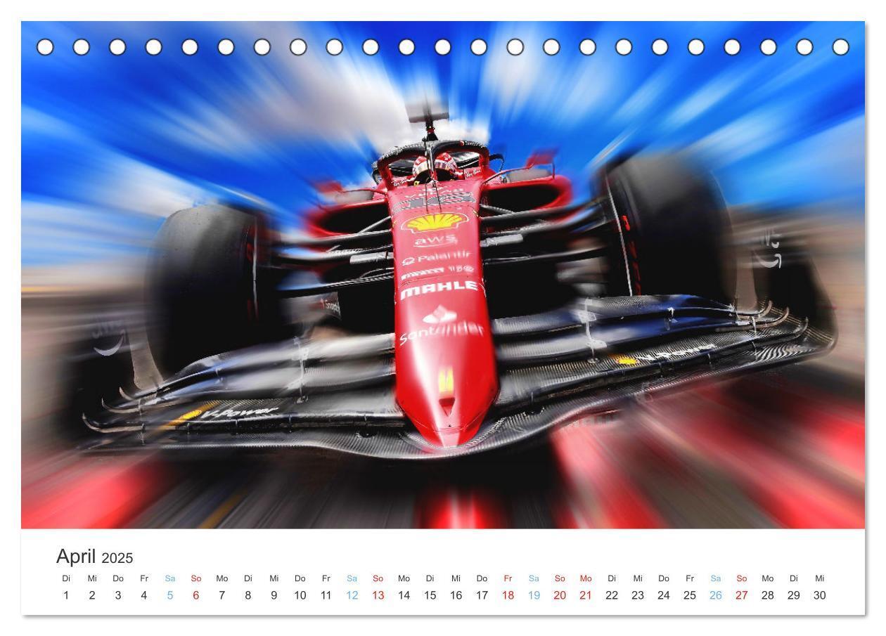 Bild: 9783435019410 | Formel 1 - Die Königsklasse (Tischkalender 2025 DIN A5 quer),...