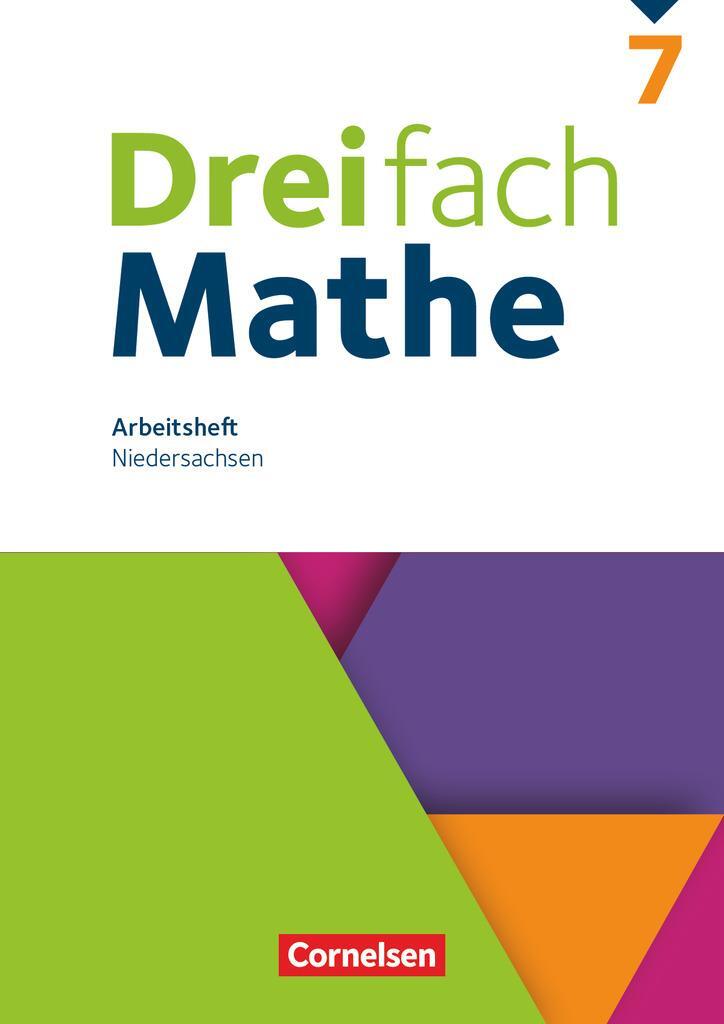Cover: 9783060436880 | Dreifach Mathe 7. Schuljahr. Niedersachsen - Arbeitsheft mit Lösungen