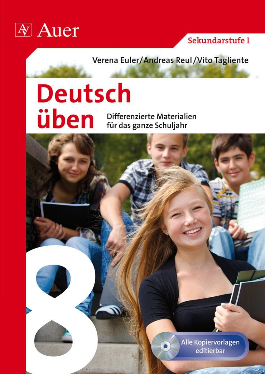 Cover: 9783403069416 | Deutsch üben Klasse 8 | Verena Euler (u. a.) | Taschenbuch | XY üben