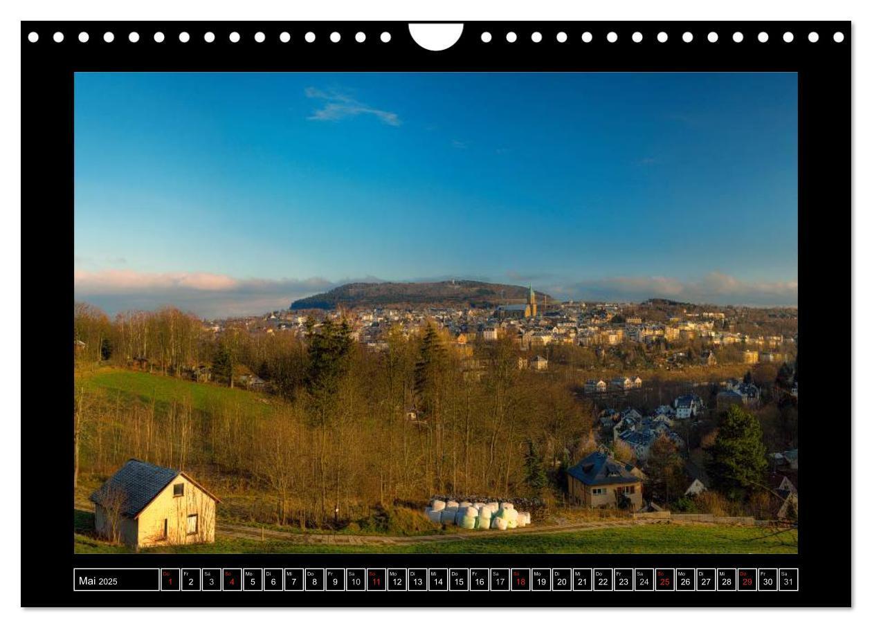 Bild: 9783435580262 | Annaberg im Erzgebirge (Wandkalender 2025 DIN A4 quer), CALVENDO...